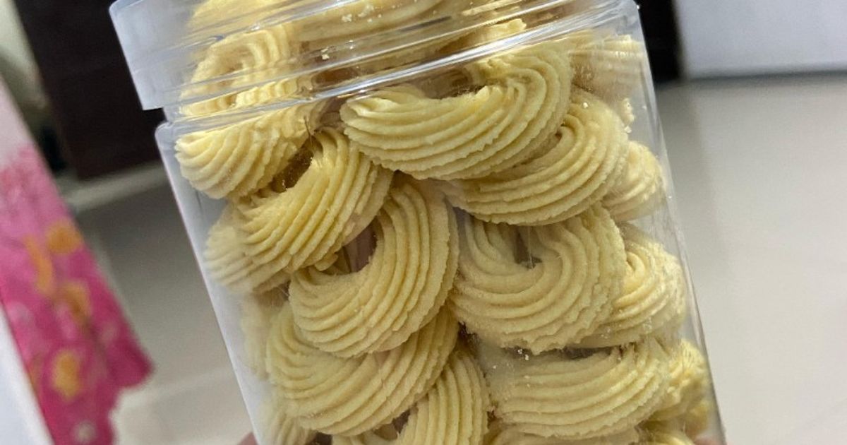 Kue kering kue sagu Gluten Free bahan mudah eggless lowsugar