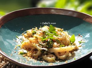 Foto resep Butter Garlic Squid (Cumi Mentega Bawang Putih)