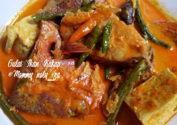 Resep Gulai Ikan Kakap yang Enak