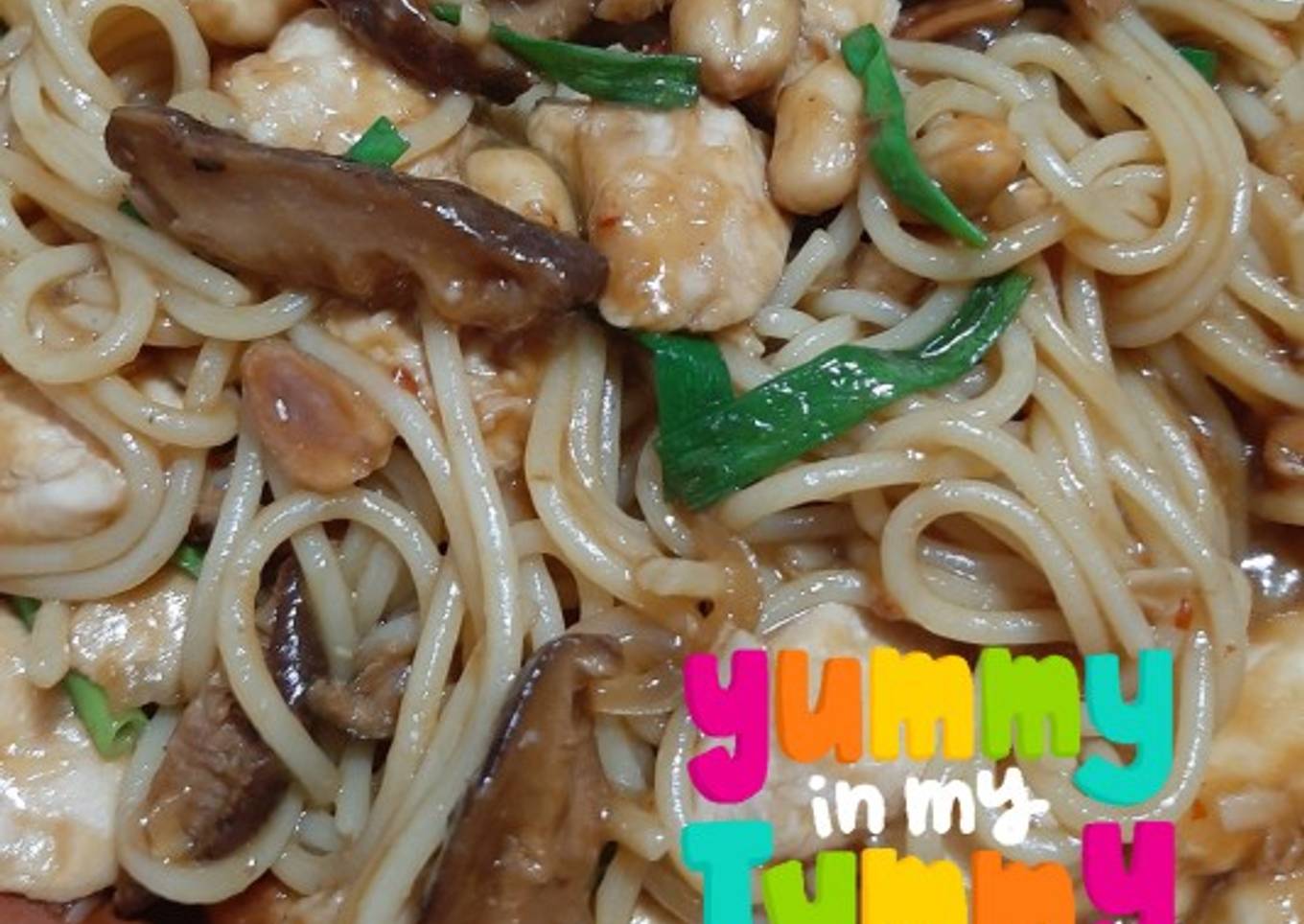 Stir fry Chicken Sesame Pasta