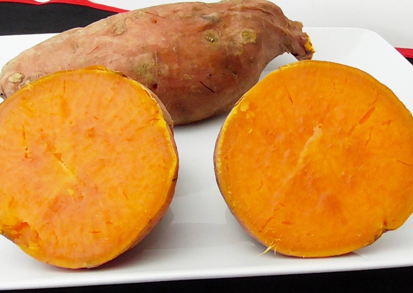 Batata o boniato al microondas