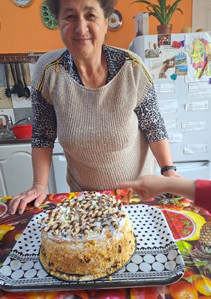 Oroszkrém torta recept fotója