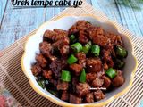 Orek tempe cabe ijo