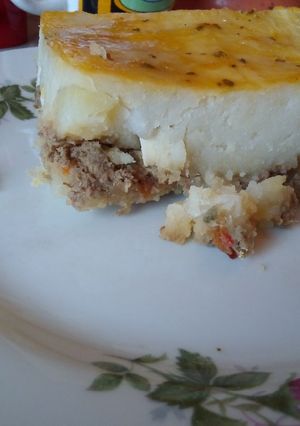 Una foto de Pastel de papas facilísimo