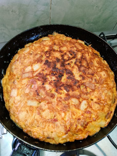 Una foto de Tortilla de papas y cebolla