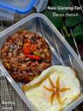 Nasi Goreng Teri Beras Merah _ (Dng.Bumbu Dasar Udang-HomeReadyStock)😋