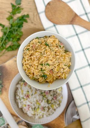Foto de Arroz de alho francês