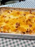 Gratin de dorade sébaste à l’oseille et tomates