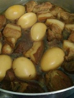 Hình của món Thịt kho tàu.