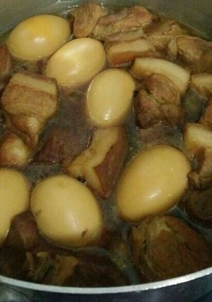 Hình của món Thịt kho tàu.