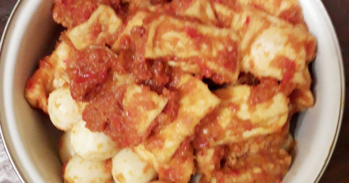 Resep Bali Tahu Tempe dan Telur Puyuh oleh Menik Denni 