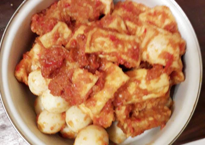 Resep Bali  Tahu Tempe dan Telur Puyuh, Bikin Ngiler