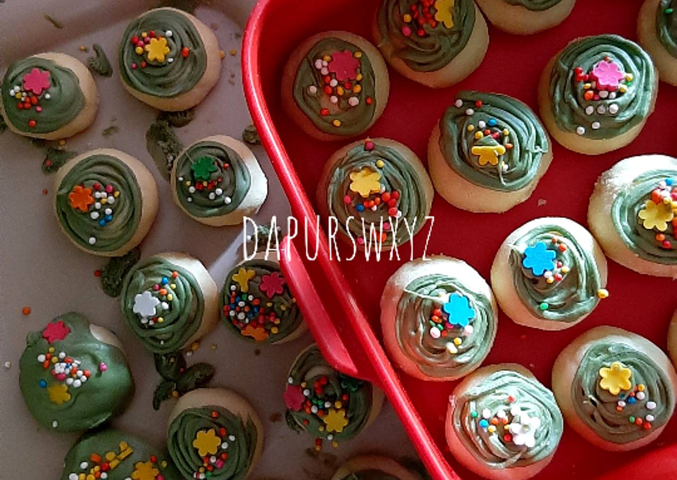 Kue Lebaran Bola-bola Matcha Simple Mudah dan Enak