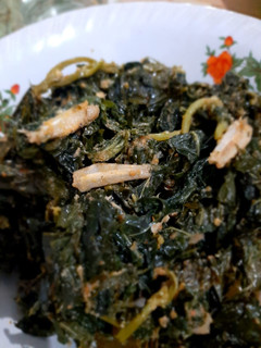 Foto resep Tumis Daun Singkong