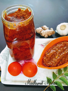 A picture of Tomato Achar(Pickle).