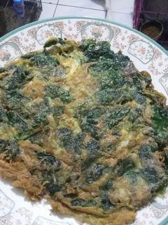 Foto resep Telur Dadar Bayam Kornet