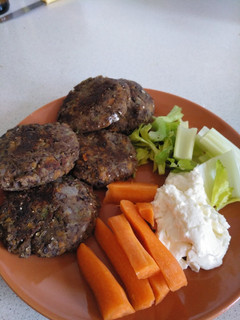 Una foto de Mini hamburguesitas de azukis