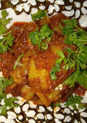 आलू दो प्याजा (Aloo do pyaza recipe in hindi) रेसिपी मुख्य फोटो