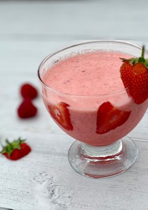 A picture of Super berries smoothies.