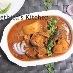 A picture of Mangshor Korma (Bengali Mutton Curry).