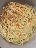 Spageti Fried Chicken Carbonara