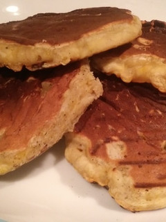 A picture of Plantain Pancakes (Vegan).