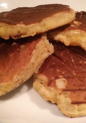 A picture of Plantain Pancakes (Vegan).