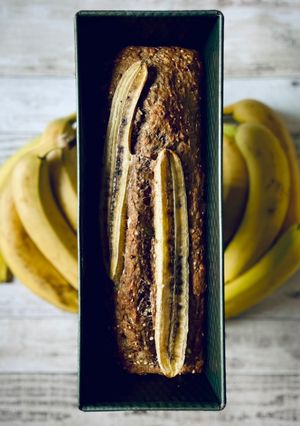 A picture of Veggie banana bread.