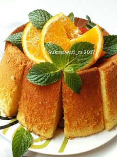 Foto resep Orange Chiffon Cake