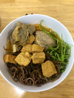 Hình của món Bún riêu cua.
