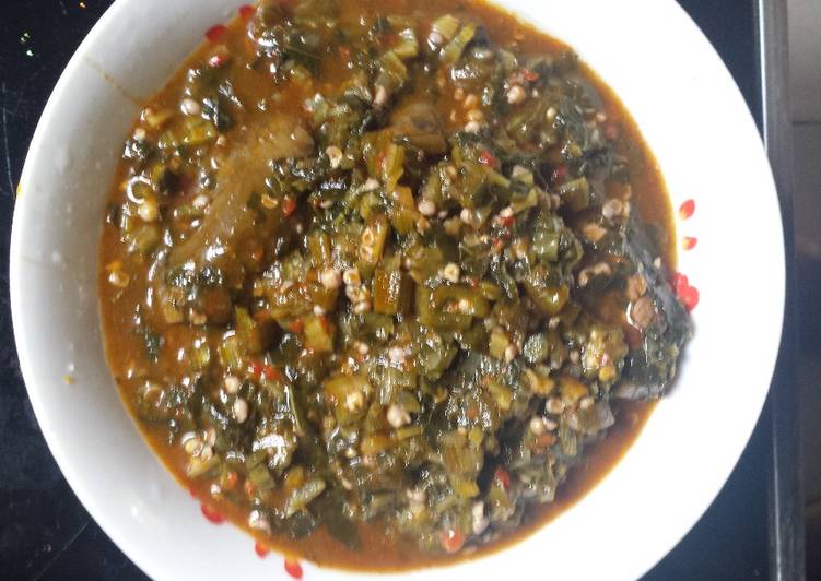 Recipe of Any-night-of-the-week Okra soup