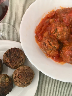 Una foto de Albóndigas de lentejas y setas sin gluten