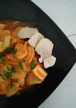 Foto resep Teokbokki otak-otak super simpel