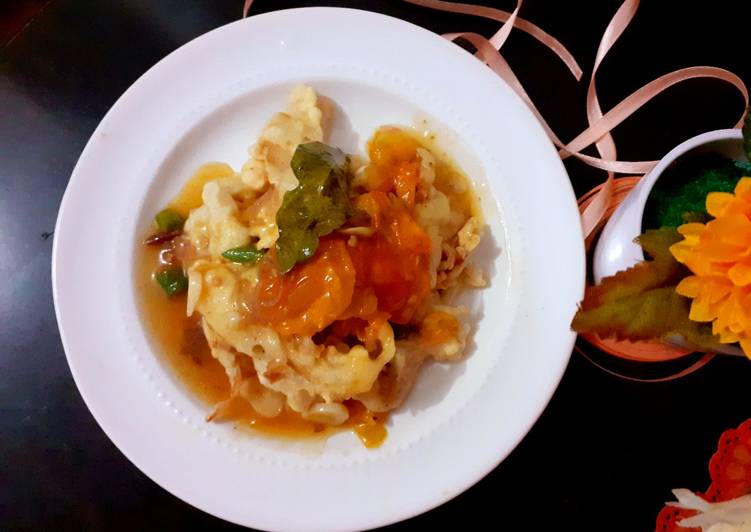 Jamur Pedas Asem Manis