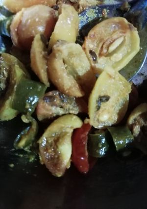A picture of Karonda mirch masala.