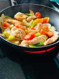 Taco Fajitas de pollo caribeñas