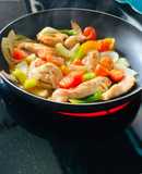 Taco Fajitas de pollo caribeñas