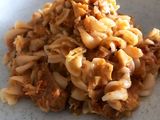 Pastas de arroz en salsa napolitana con atún 🍝 🥰