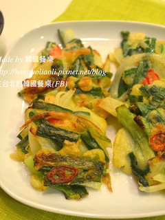 韓式韮菜煎餅 부추전 by 韓國餐桌 的食譜成品照片