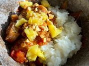 A picture of salty pineapple