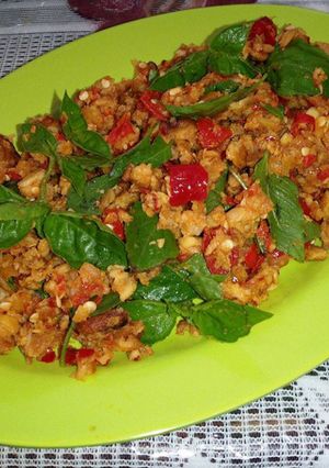 Foto resep Sambal tempe kemangi #bikinramadanberkesan