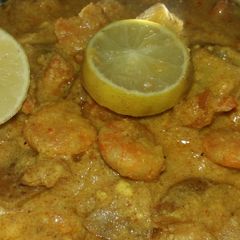 A picture of Prawn Korma Curry.
