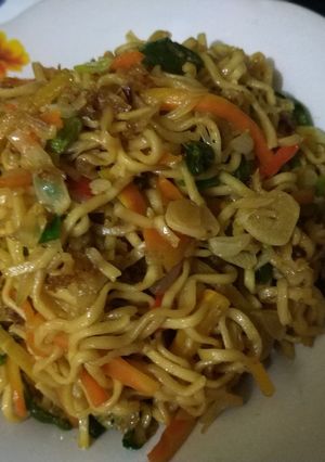 Foto resep Mie goreng sederhana