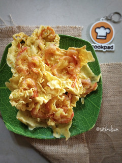 Foto resep Rempeyek udang