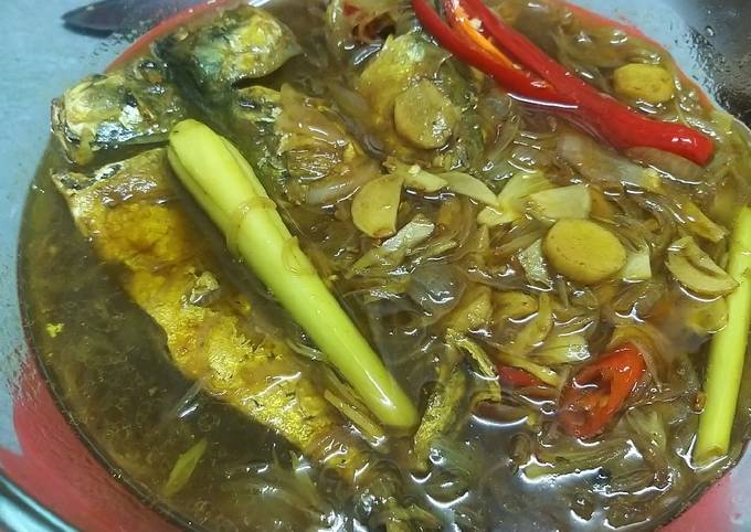 Resipi Ikan Kembung Masak Asam Oleh Ummu Aiman Irfan Cookpad