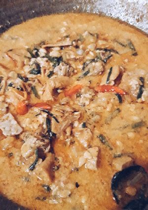 Foto resep Jangan tempe teri (sayur tempe santan dengan teri)
