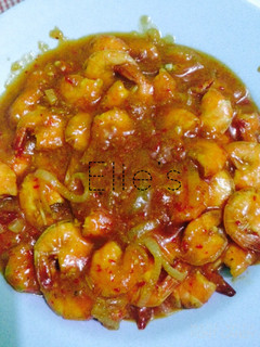 Foto resep Udang Saos Padang 🍤