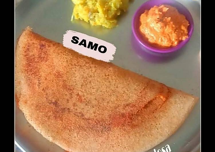 Recipe of Favorite Samo Masala dosa