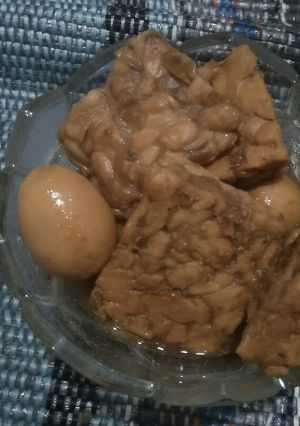 Foto resep Semur tempe dan telur puyuh