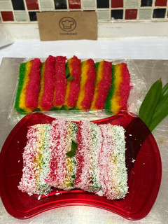 Foto resep Lapis Singkong Pelangi